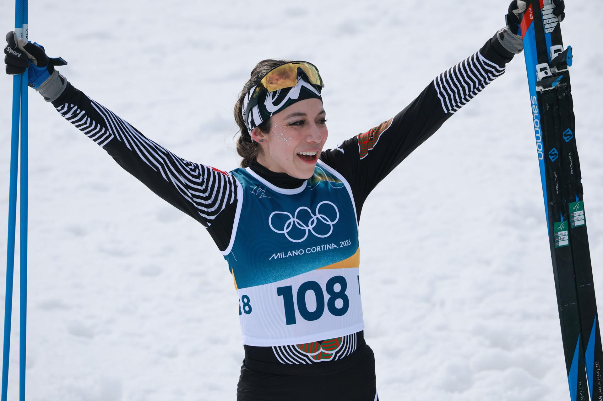 Juegos Olímpicos de Invierno: La mexicana Regina Martínez hace historia en Milano-Cortina 2026