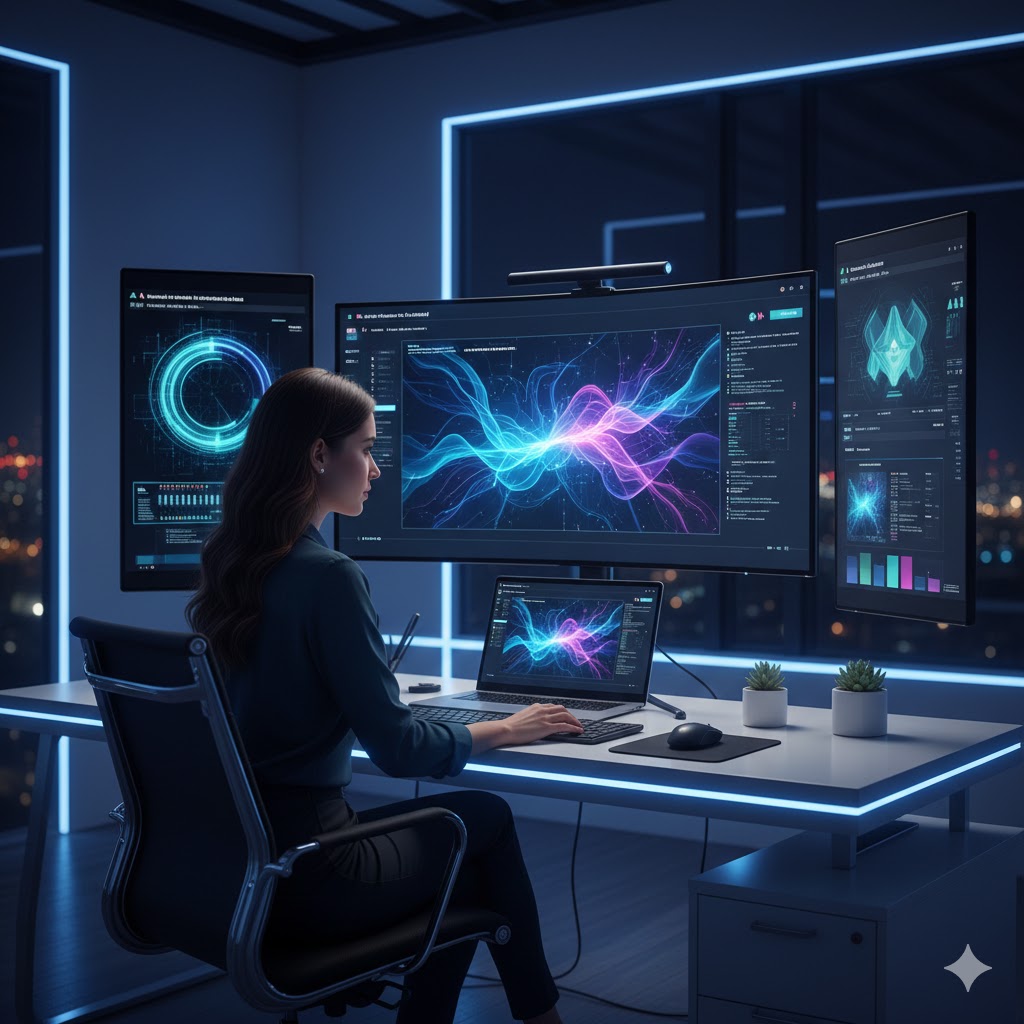 Las 5 mejores herramientas de IA para crear contenido en redes sociales sin diseñador