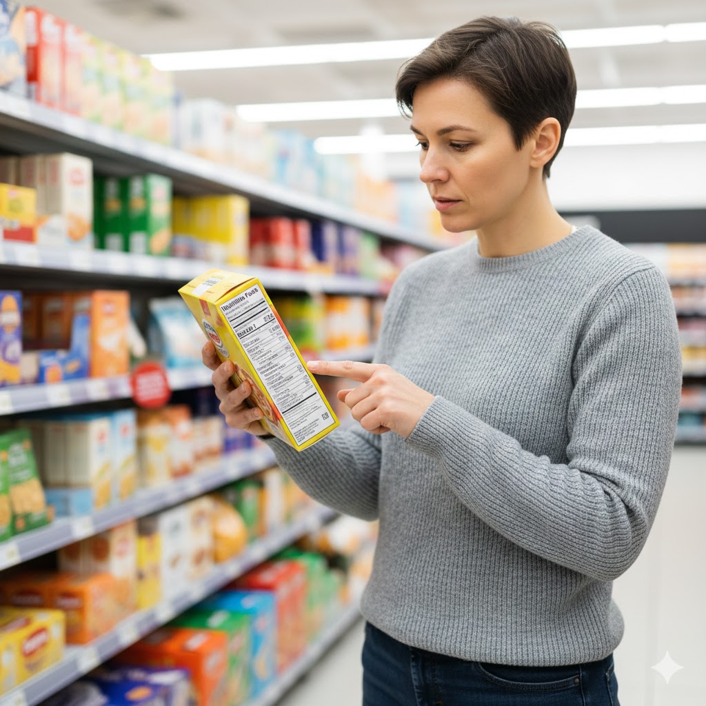 Cómo leer etiquetas nutricionales y evitar el azúcar escondido