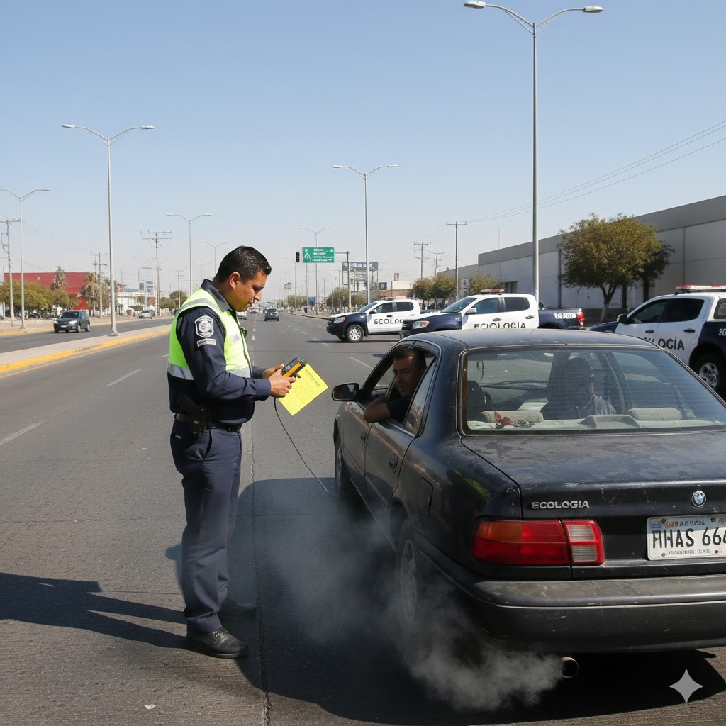 ¿Cuánto pagarás de Multa en Juárez por no tener Verificación Vehicular 2026?