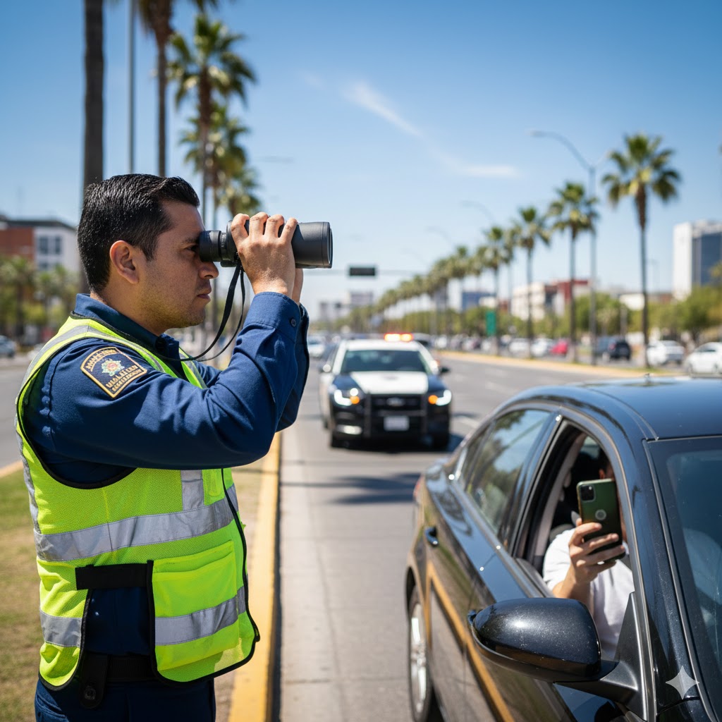 Multa de hasta $3,800 MXN por usar el Celular al conducir en Chihuahua 2026