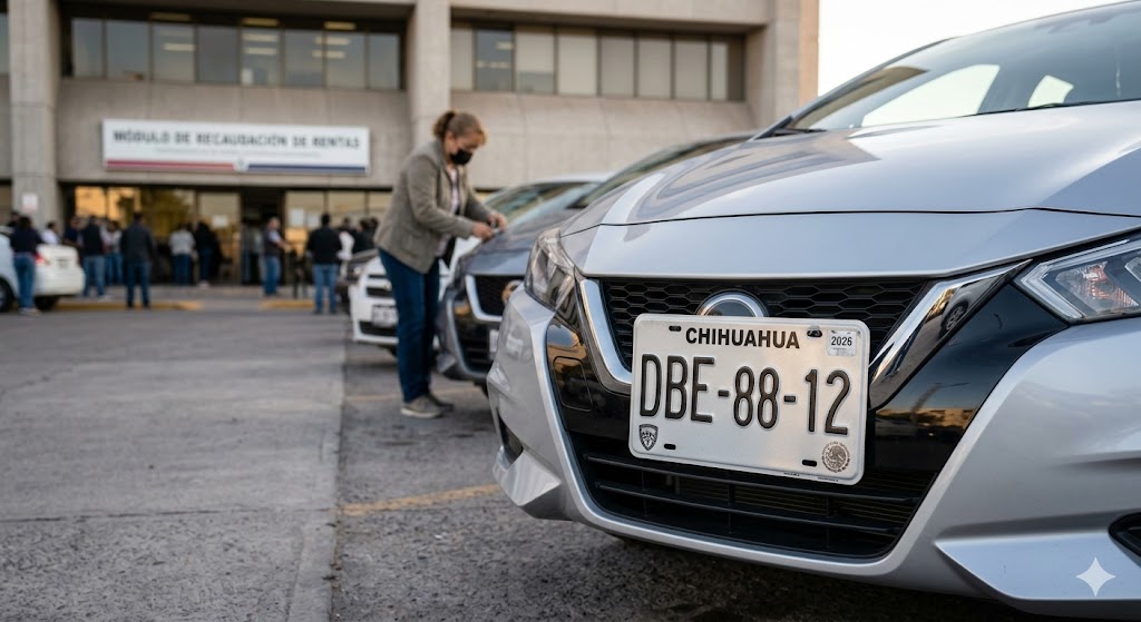Placas nuevas en Chihuahua 2026: requisitos, costos y cuándo es obligatorio cambiarlas placas nuevas en Chihuahua 2026 trámite presencial en módulo estatal