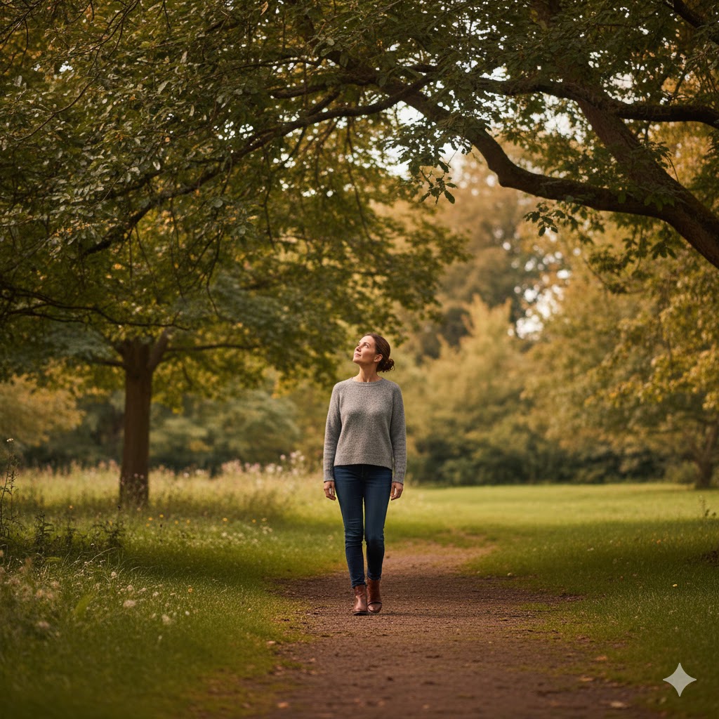 Los beneficios reales de la caminata consciente para despejar la mente