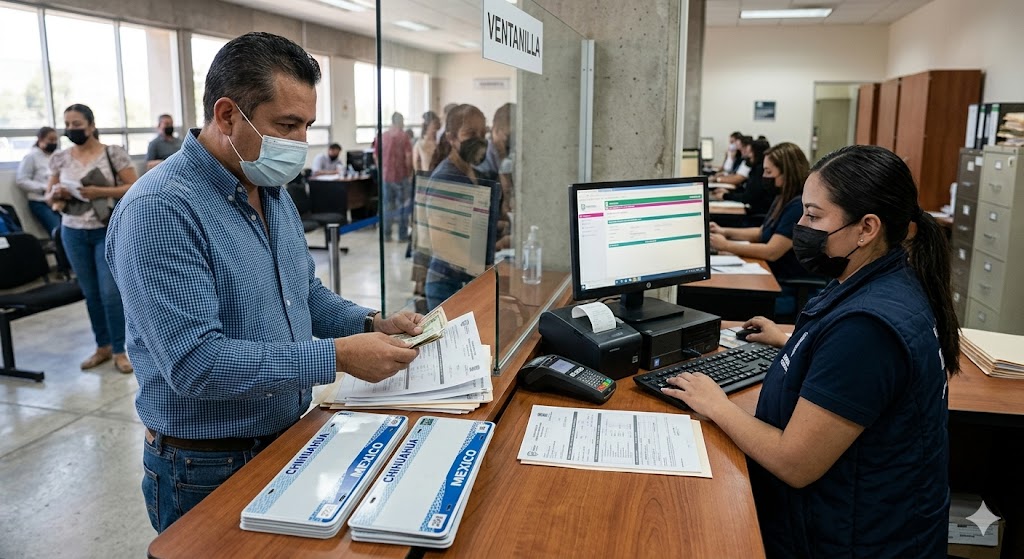 Revalidación vehicular Chihuahua 2026: cuánto cuesta, fechas límite y cómo pagar sin recargos Pago de revalidación vehicular Chihuahua 2026 en módulo estatal