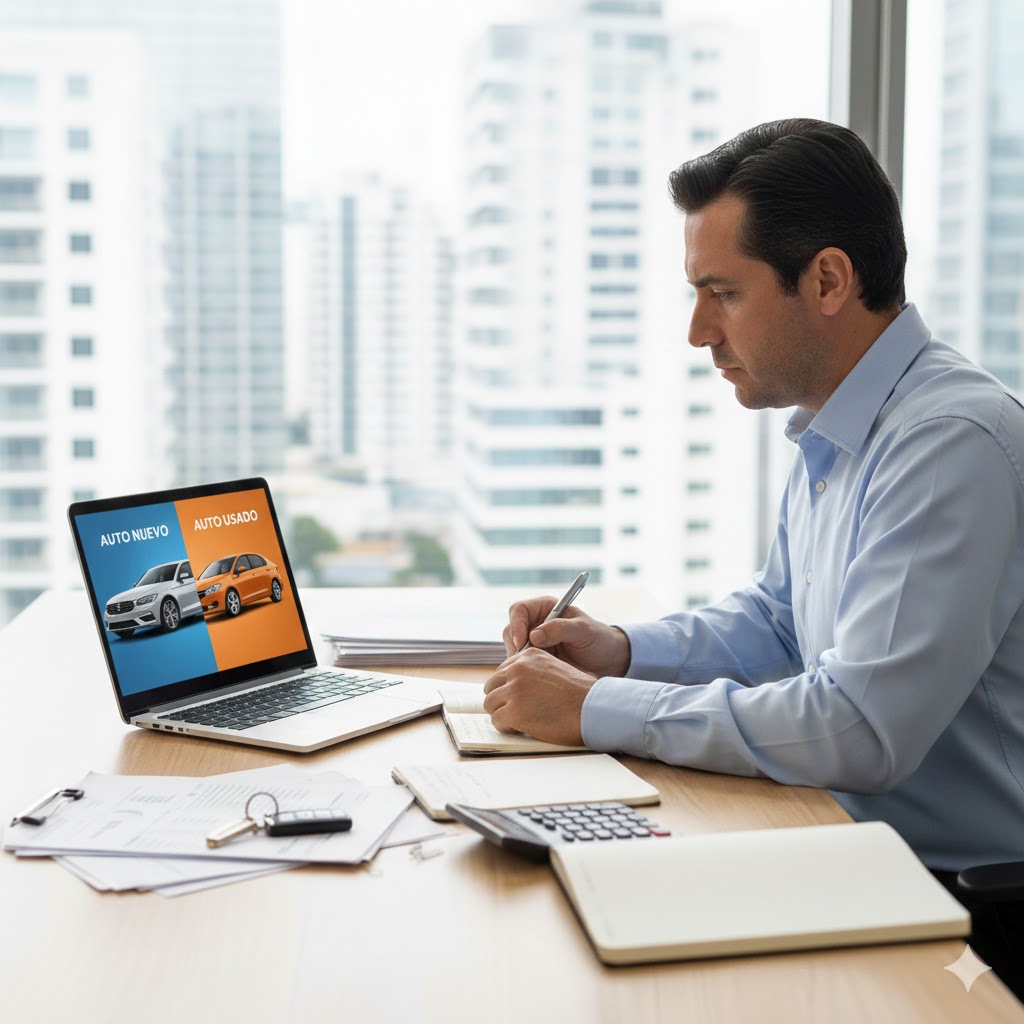 Crédito automotriz 2026: ¿es mejor comprar auto nuevo o usado con financiamiento hoy?