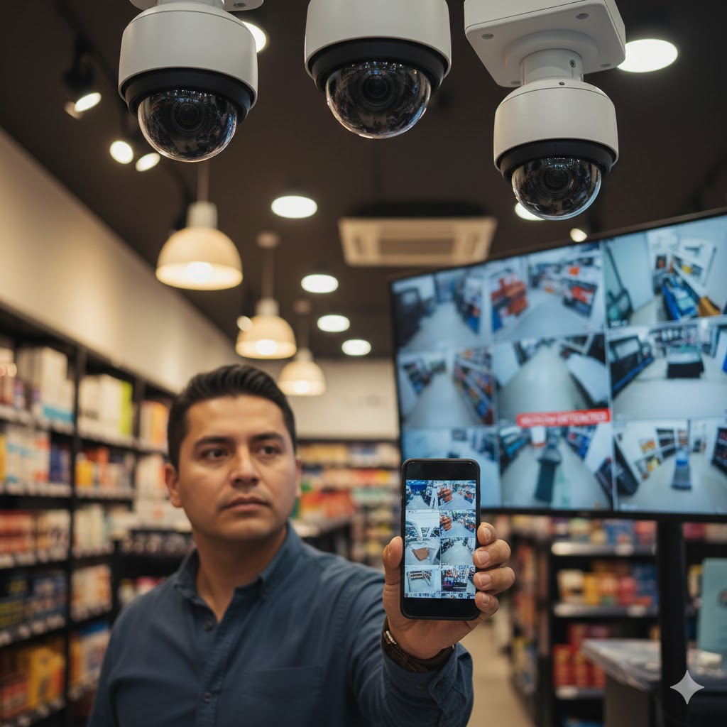 Cámaras de seguridad con IA para negocios en 2026: precios, instalación y beneficios reales