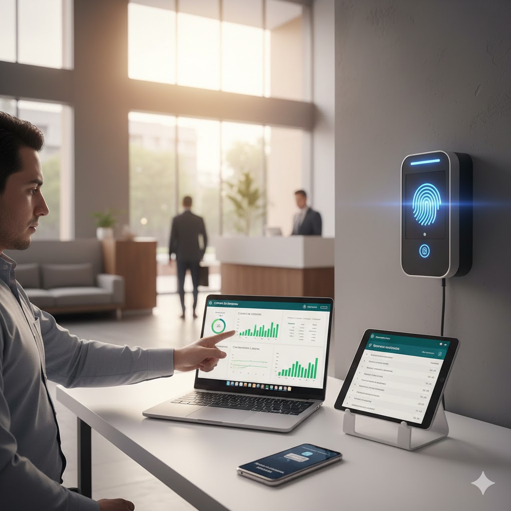 Software de control de asistencia 2026: Relojes checadores con biométricos