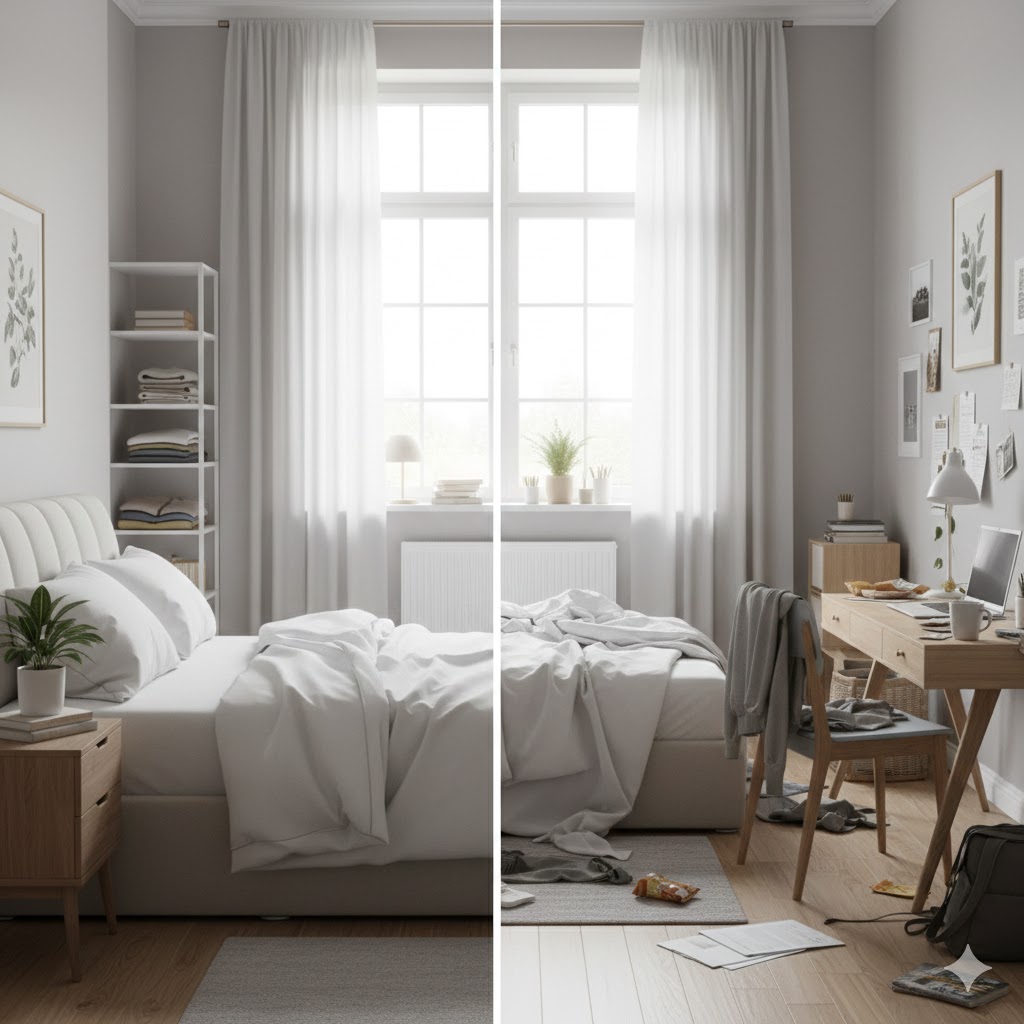 Cómo el orden en casa influye en tu ansiedad diaria