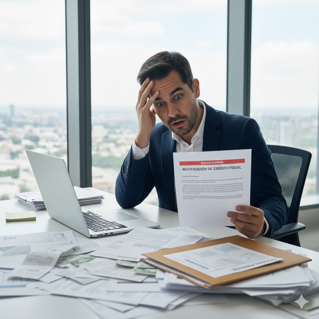 Crédito fiscal: ¿qué pasa si el SAT determina que le debes dinero en 2026?