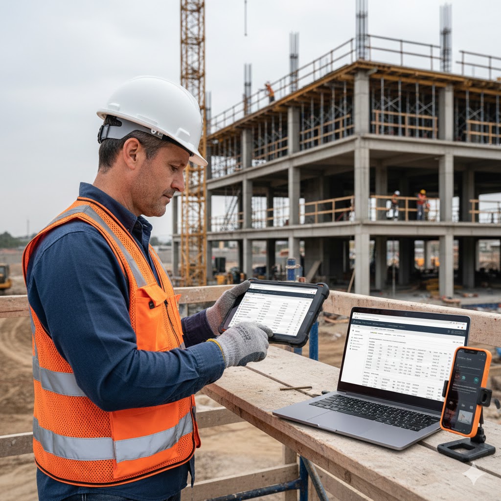 ERP para constructoras y servicios: Cómo controlar inventarios desde el celular