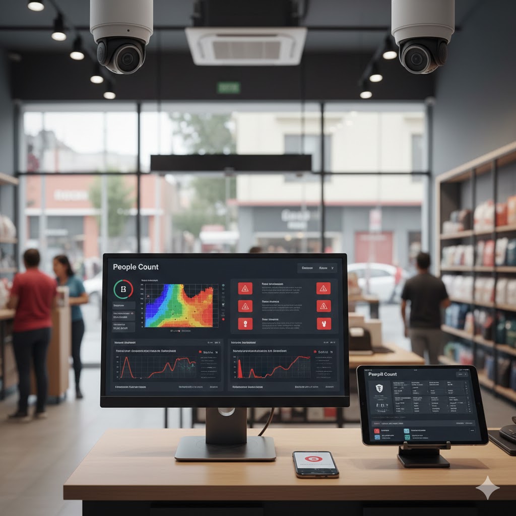 Sistemas de videovigilancia IP con IA para locales comerciales en Juárez