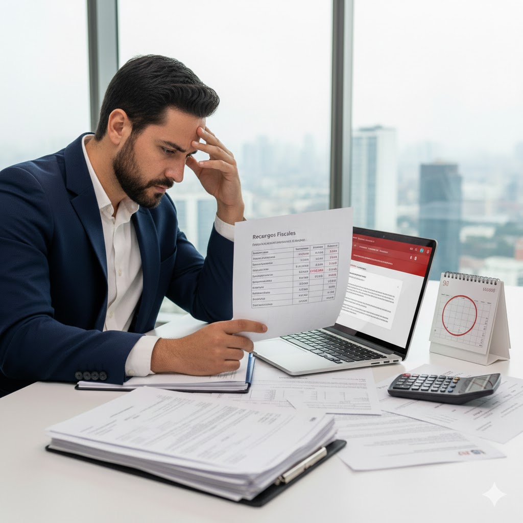 Recargos fiscales: cómo calcular el interés por pagar impuestos fuera de tiempo en 2026