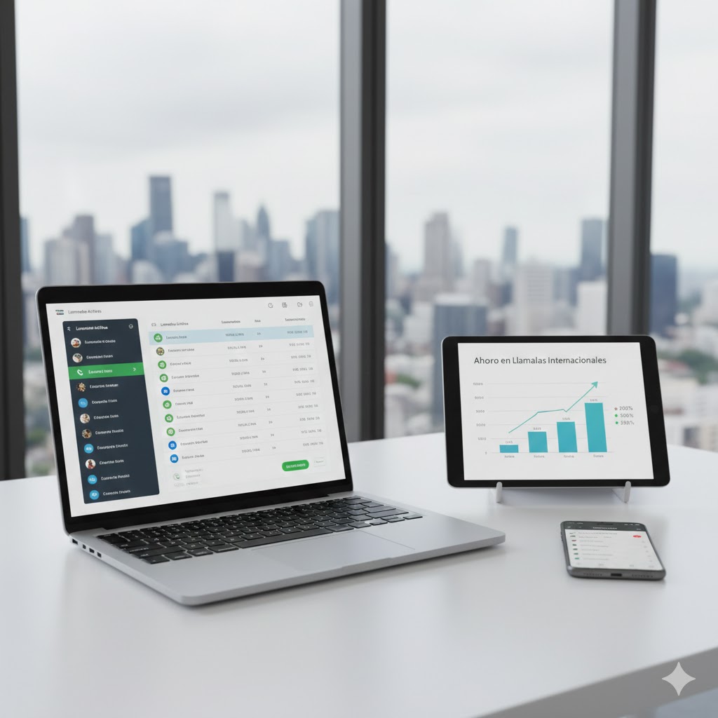 Telefonía IP para PyMEs: Cómo reducir 50% el costo de llamadas internacionales