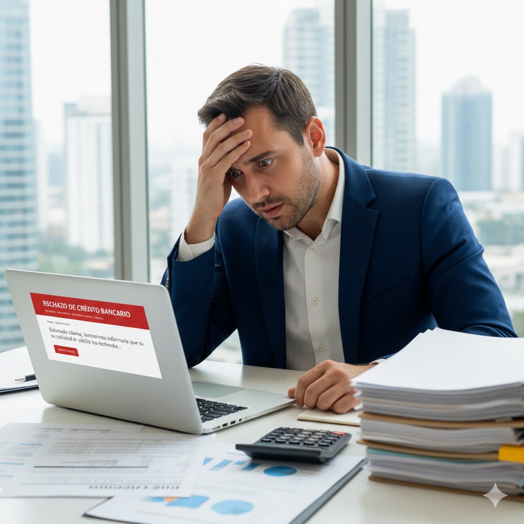 Créditos rechazados en 2026: 5 razones reales por las que el banco te dice que no