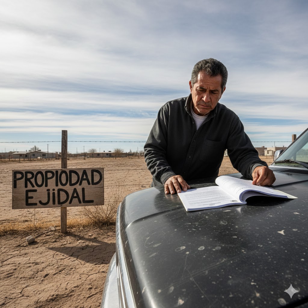 ¿Terreno o estafa en Chihuahua? El peligro legal de comprar en zonas ejidales sin título de propiedad oficial