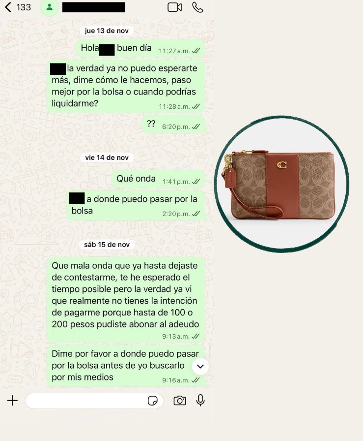 «Rasca cazuelas»: Emprendedora de Chihuahua exhibe a deudora que presume lujos y se niega a pagar