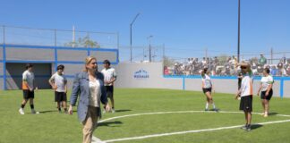 Maru Campos entrega en Rosales obras de infraestructura con inversión superior a los 54 mdp