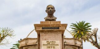 Recuerdan la visita de Benito Juárez a Meoqui en el 220 aniversario de su natalicio