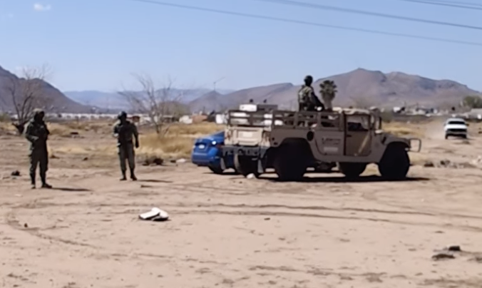 Hallan cuerpo calcinado en predio baldío al oriente de la ciudad; moviliza al Ejército