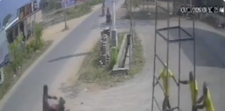 ¡BRUTAL ELECTROCUCIÓN! Video capta momento en que dos hombres mueren al tocar cables de alta tensión