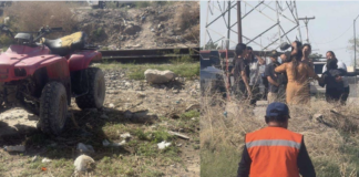 TRAGEDIA EN LAS VÍAS: Muere adolescente de 15 años tras caer de una cuatrimoto; una joven de 19 conducía la unidad