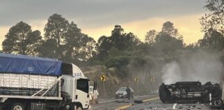 ¡TRAGEDIA MULTIPLE! Difunden video del accidente donde murió el hijo del CEO de BBVA y otros dos jóvenes; se escuchan gritos de auxilio