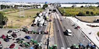 ¡ALERTA DE BLOQUEO! Agricultores cerrarán carreteras y vías del tren; entérate cuándo.