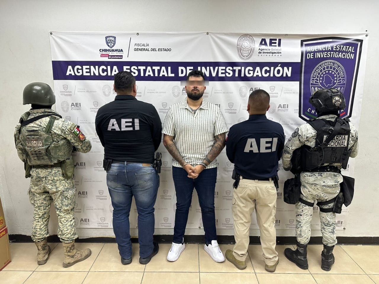 Presentan ante el Juez a Manuel G. M. por secuestro agravado y cinco homicidios en Ciudad Juárez