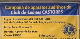 ¡ESCUCHA BIEN DELICIAS! Club de Leones lanza campaña de aparatos auditivos a bajísimo costo