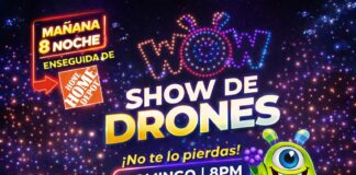 ¡GUÍA MAESTRA!: Cómo y dónde ver mejor el Show de Drones gratuito este domingo en Delicias