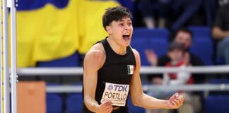ERICK PORTILLO RODRÍGUEZ, ORGULLO CHIHUAHUENSE: Gana medalla de plata en el Campeonato Mundial de Atletismo Indoor 2026
