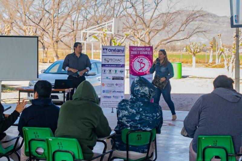 Imparten conferencia sobre la ansiedad a alumnos del Cobach 28