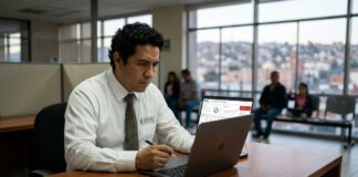 Depósitos en efectivo SAT 2026: si superas 15 mil pesos podrías meterte en problemas fiscales depósitos en efectivo SAT 2026 persona depositando dinero en banco México