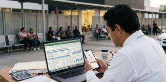 Multas del SAT por no declarar ingresos 2026: cuánto puedes pagar y cómo evitar sanciones graves multas SAT no declarar ingresos 2026 persona revisando notificación fiscal en laptop