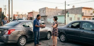 ¿Quién paga en un choque en México en 2026? Seguros, culpa y consecuencias quién paga en un choque en México 2026 conductores discutiendo tras accidente leve