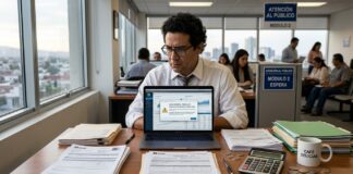 Crédito fiscal SAT 2026: guía completa y qué pasa si no lo pagas credito fiscal SAT 2026 documentos fiscales del SAT en escritorio de oficina mexicana