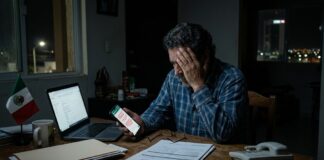 Montadeudas 2026: las apps de préstamos que extorsionan usando tus contactos montadeudas apps prestamos 2026 persona recibiendo amenazas por whatsapp en su telefono.