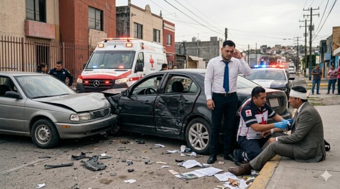 cuánto te pagan accidente México 2026 indemnización choque autos