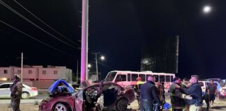 ¡TRAGEDIA EN JUAREZ! Un muerto y dos heridos tras brutal choque; conductor ebrio detenido