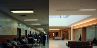 Hospital público vs privado en México 2026: costos reales y cuál conviene en una emergencia Comparación entre hospital público y hospital privado en México mostrando diferencias en atención médica y costos