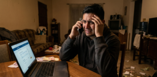 Qué hacer si te roban dinero en México 2026: pasos legales para recuperarlo qué hacer si te roban dinero México 2026 persona llamando banco fraude