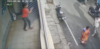 ¡TERROR EN LAS ALTURAS! Cámara capta momento exacto en que una pequeña de 18 meses cae desde un tercer piso; imágenes desgarradoras