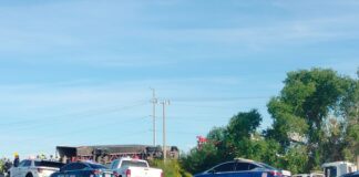 ¡¡ANDAN CAZANDO LA CHEVE!! Pero ni hay ni embriaga, volcadura en Meoqui tiene a varios «esperanzados»