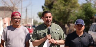 Entregan pavimentación de la calle Irving Flores con inversión superior a 6.4 millones de pesos