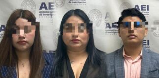 Detienen a tres personas que operaban engaños contra pensionados del IMSS; revelan ubicación del inmueble y nombres