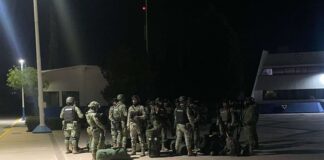REFUERZO FEDERAL: Arriban 500 militares al estado de Chihuahua procedentes del AIFA; sitian Juárez, Capital y Cuauhtémoc