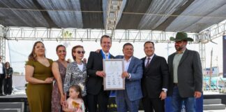 93 Aniversario de Delicias: Valenciano entrega Medalla al Mérito Ciudadano 2026 a Óscar Villalobos